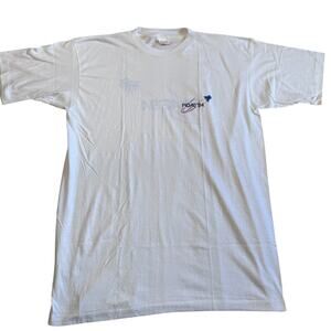 Vintage FIDAE '94 Aerospace defense jet show Men's white Shirt XL